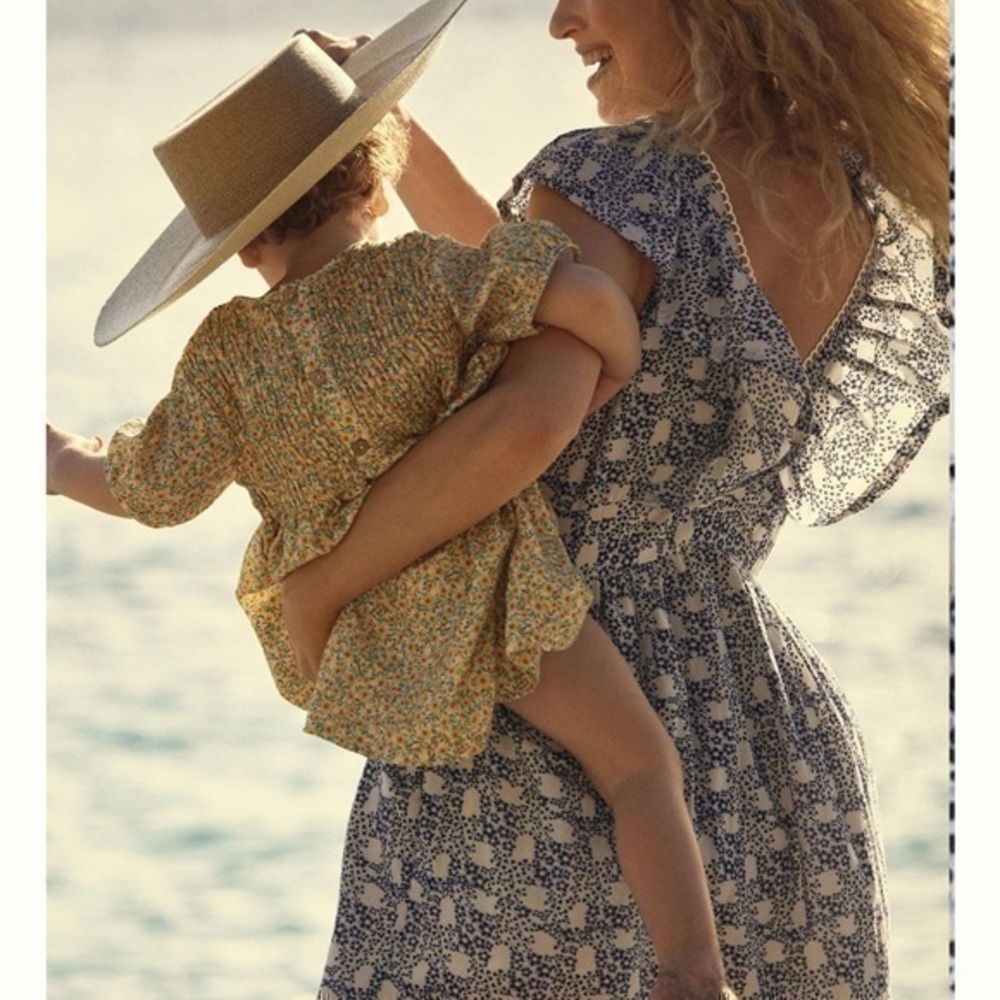 Anthropologie V-Neck Plunge Tunic Mini Dress